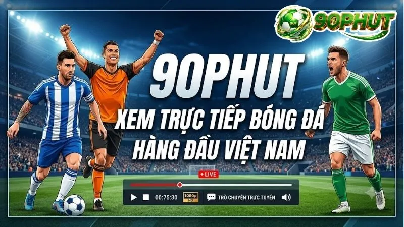 Công nghệ trực phát chất lượng cao của 90PHUT