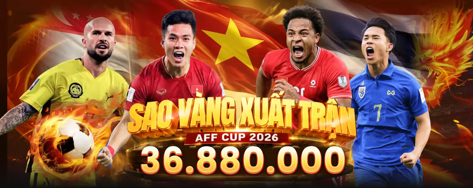 Khuyến mãi 8XBET - AFF Cup 2026